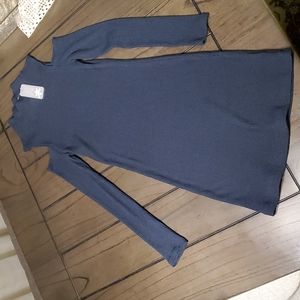 Splendid Cold-Shoulder Ribbed Sheath Dress, Size XSmall